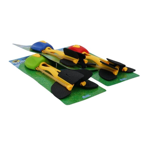 Kids Stuff Sling Rocket 3 Pack โ Foam Finger Rockets for Outdoor Flying Fun - Picture 3 of 3